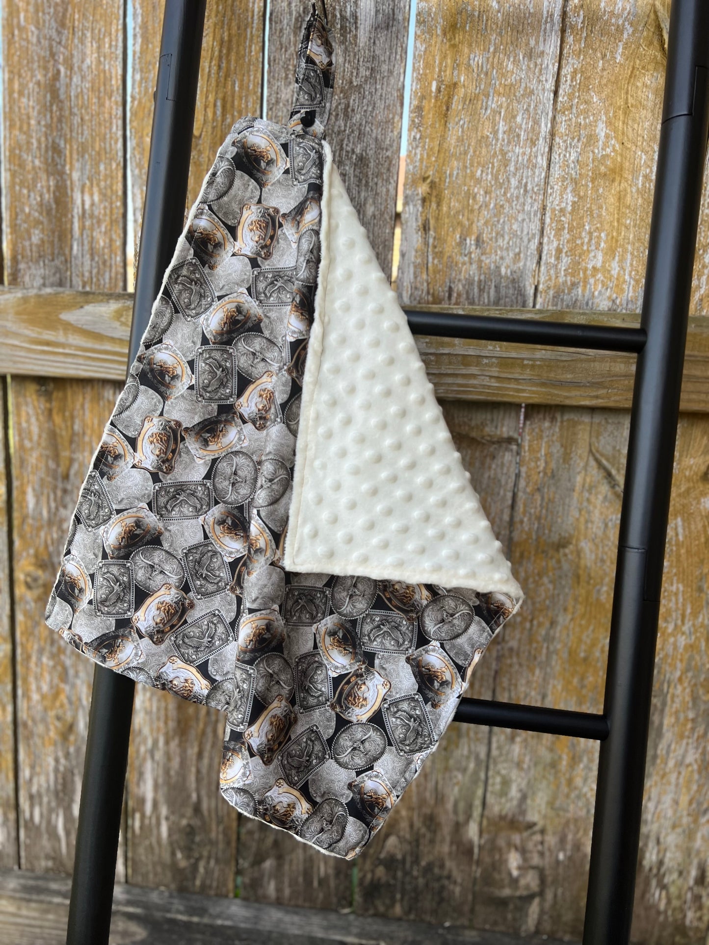 Handmade Oversized Western Belt Buckles Baby Lovey