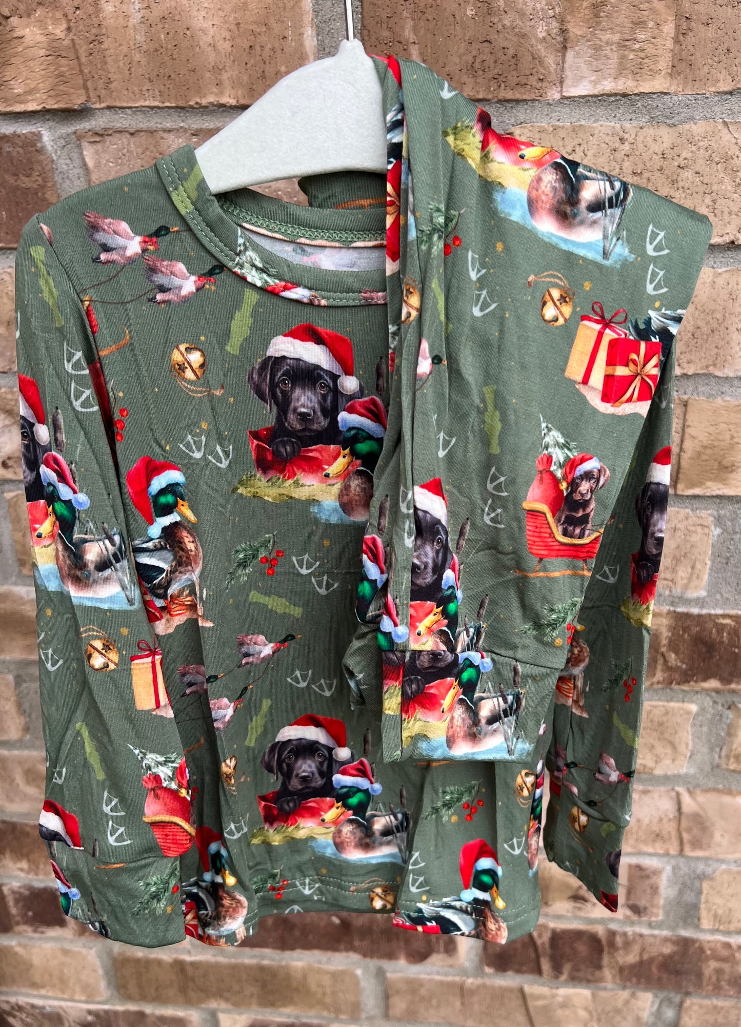 Bird Dog Bamboo Christmas Pajama Set (Kids) - CHRISTMAS IN JULY PREORDER