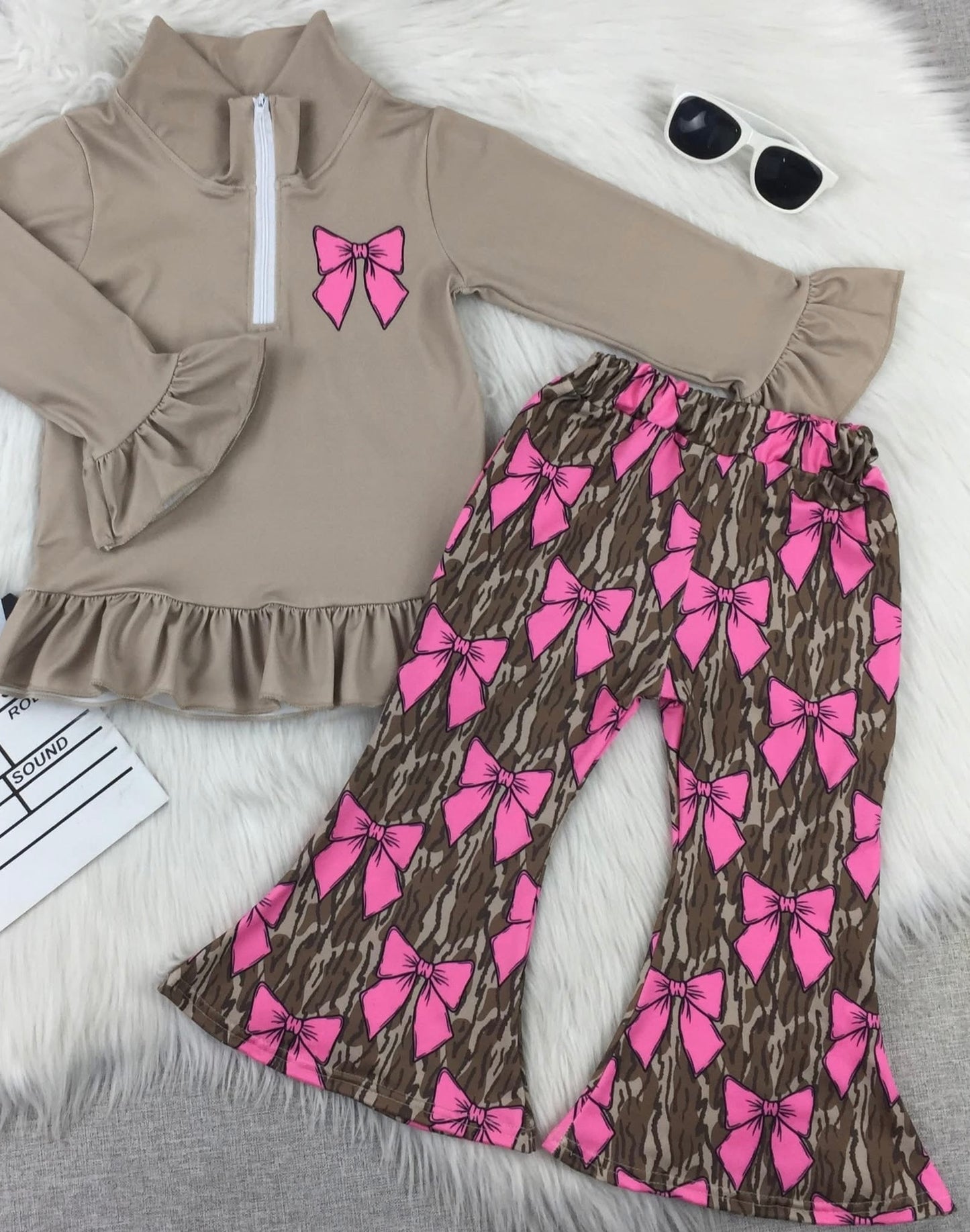 Camo Coquette Outfit Set