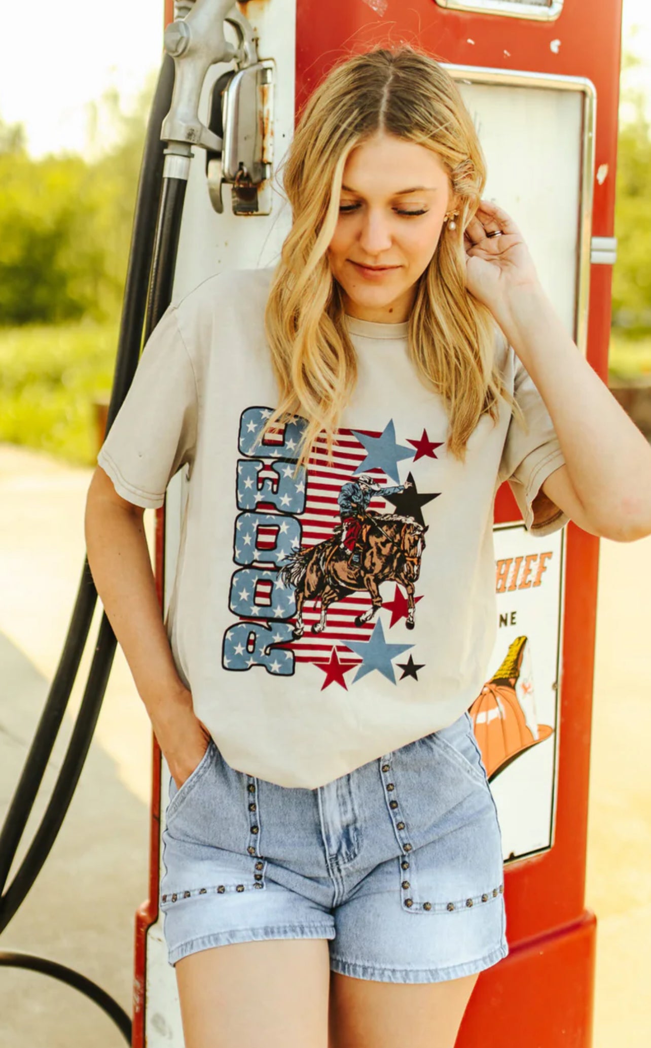 Rodeo Folk - Patriotic Rodeo Tee