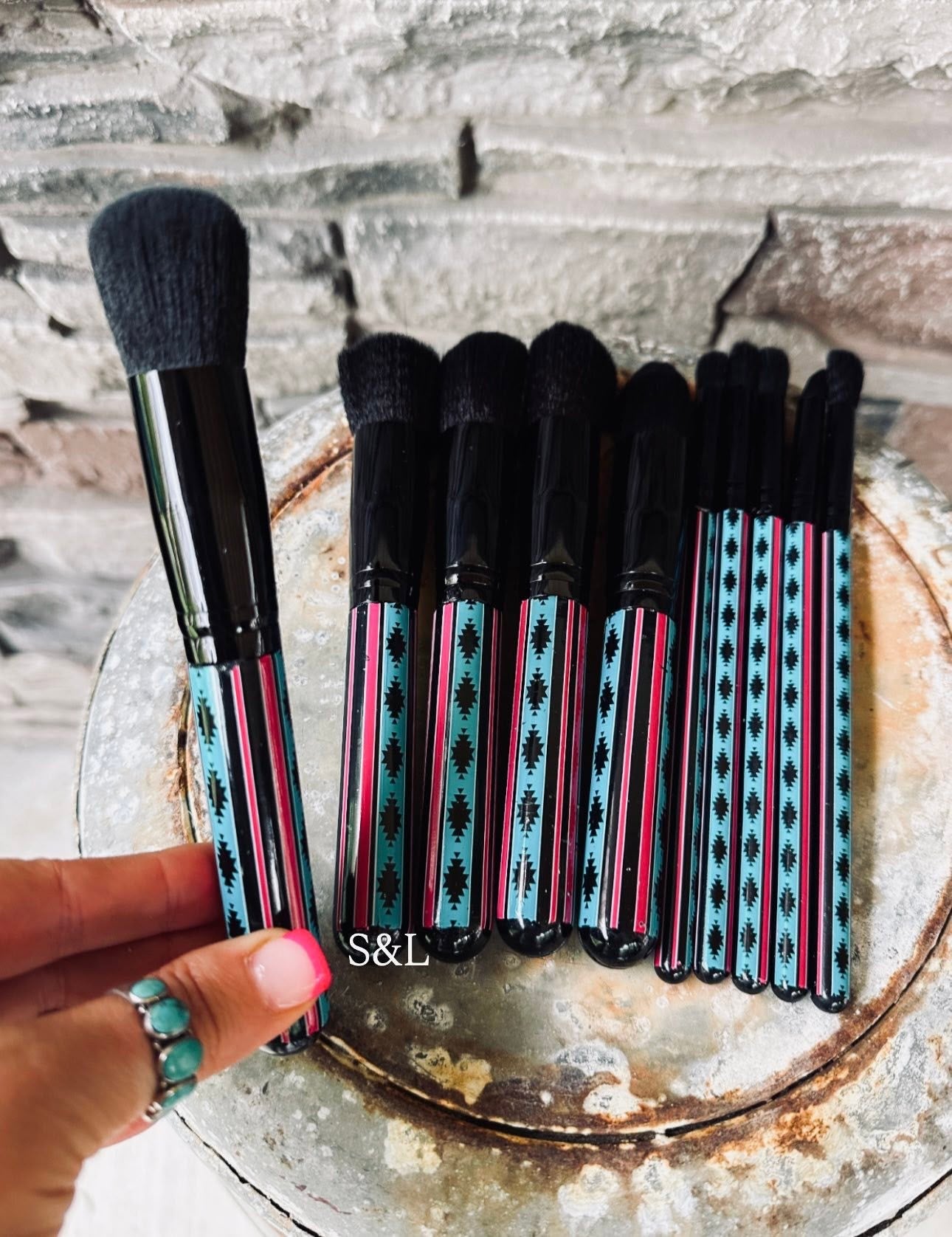Makeup Bags + Brushes
