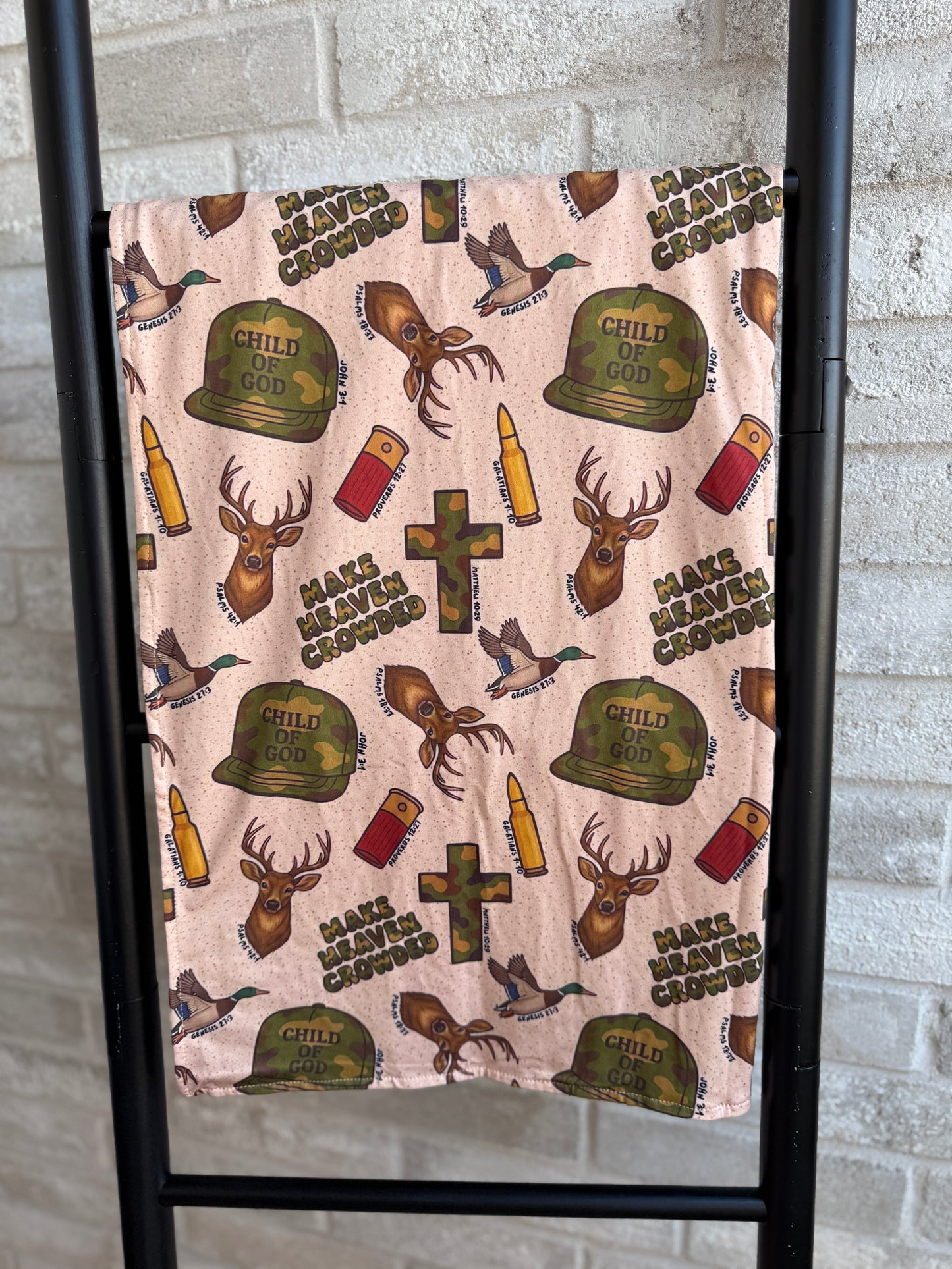 Child of God Camo Baby/Toddler Blanket