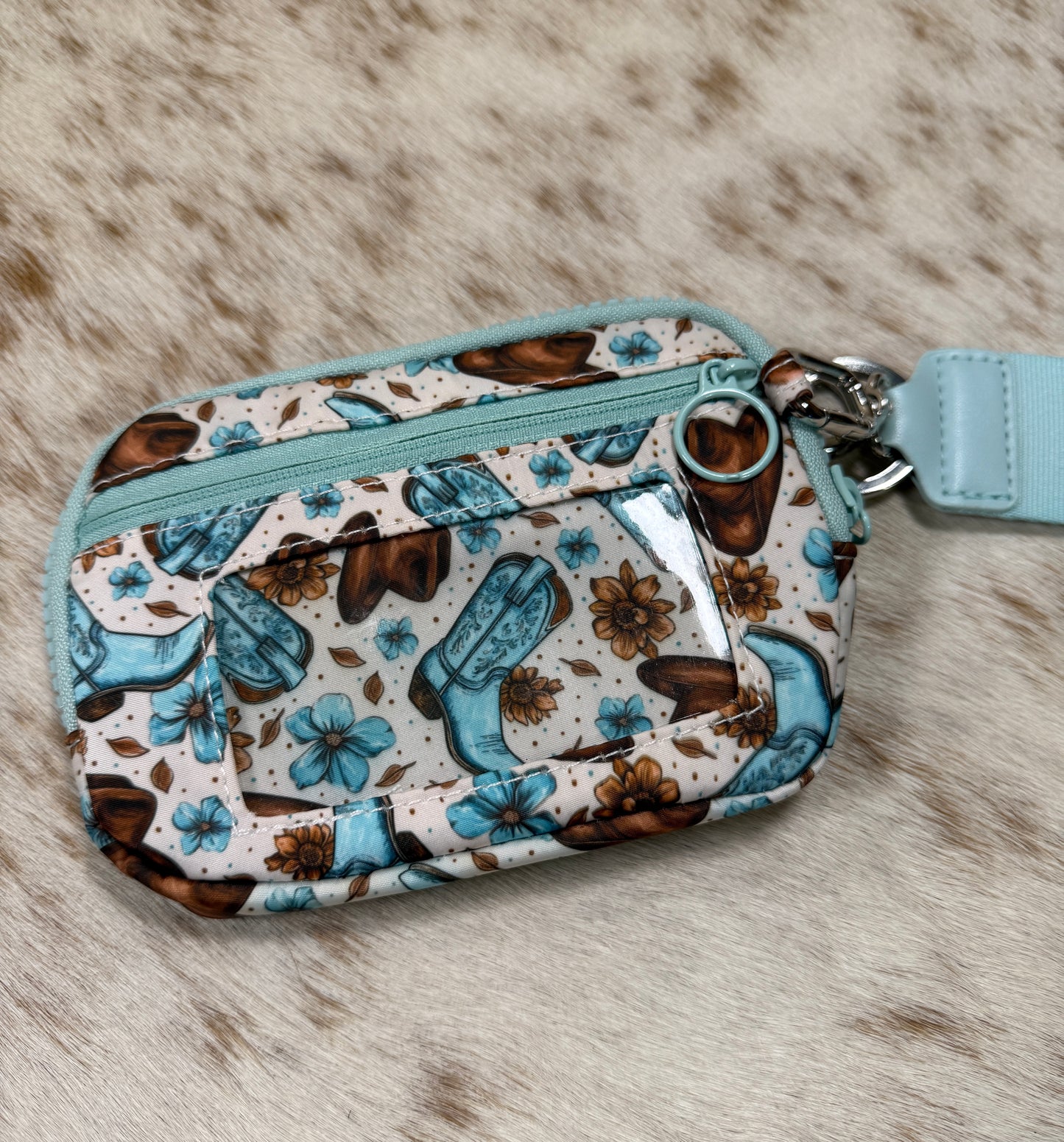 Preppy + Western Nylon Wristlet Wallets