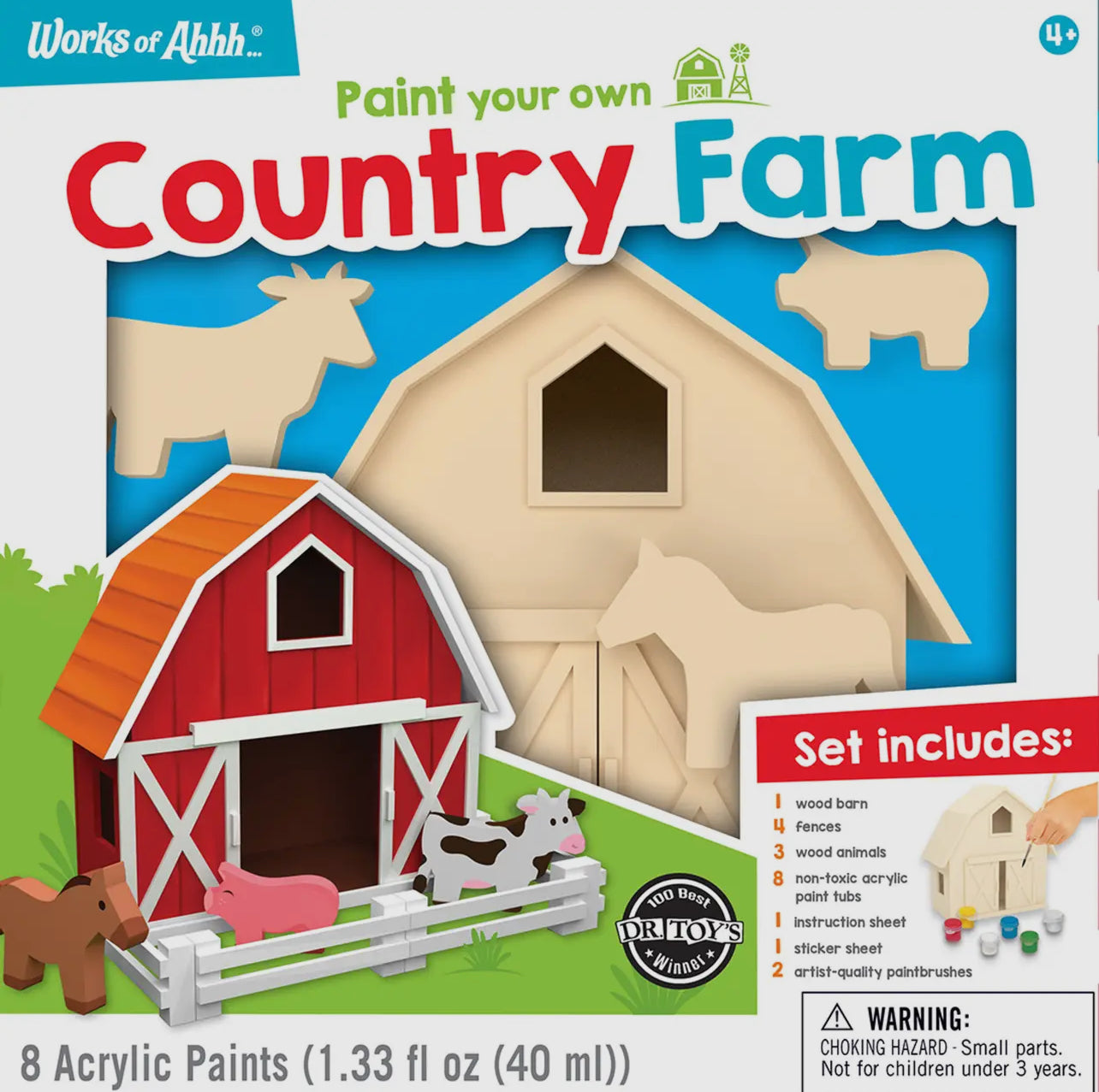 Paint Your Own Barn Set