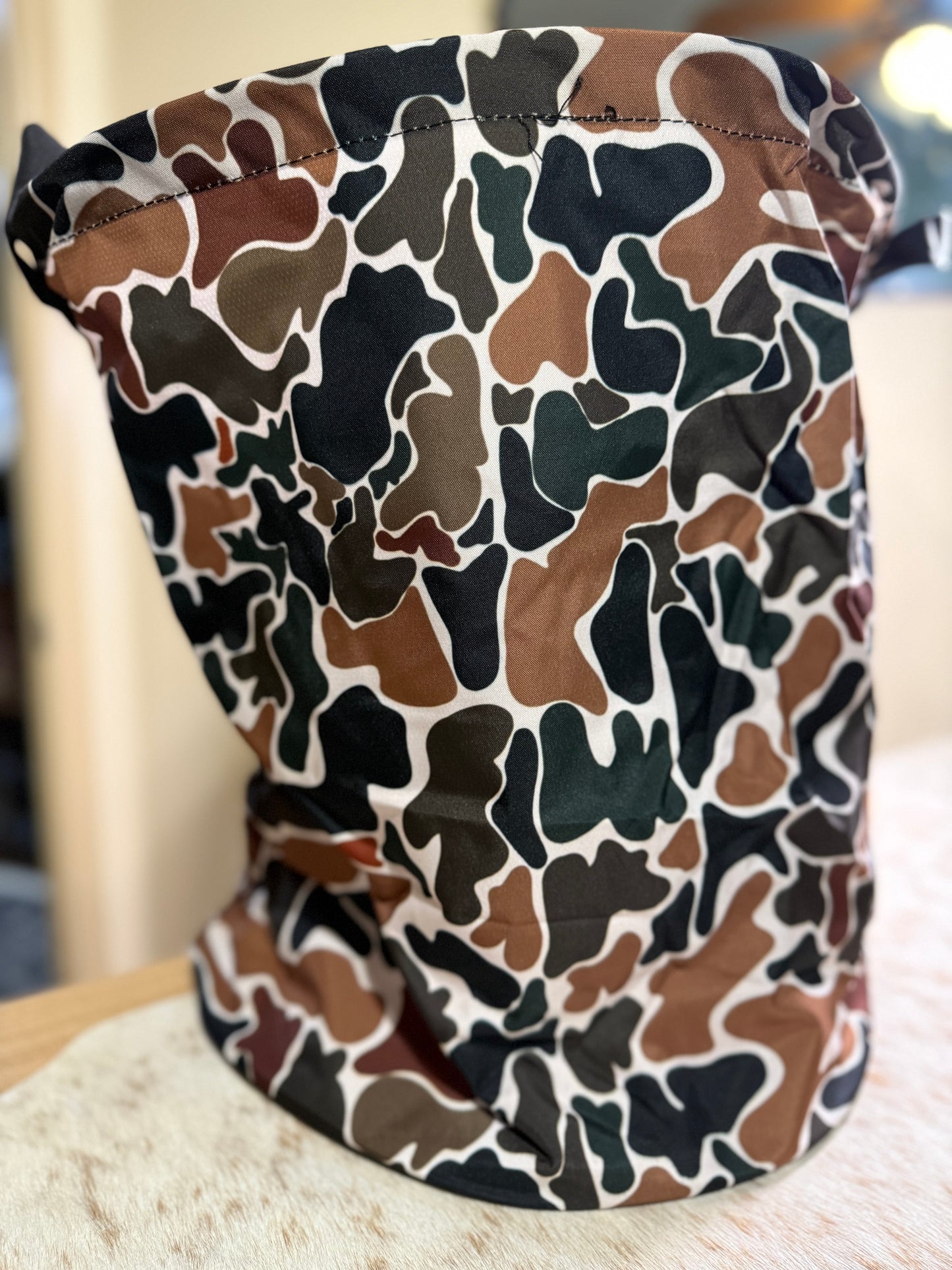 Duck Camo Laundry Hamper / Toy Basket