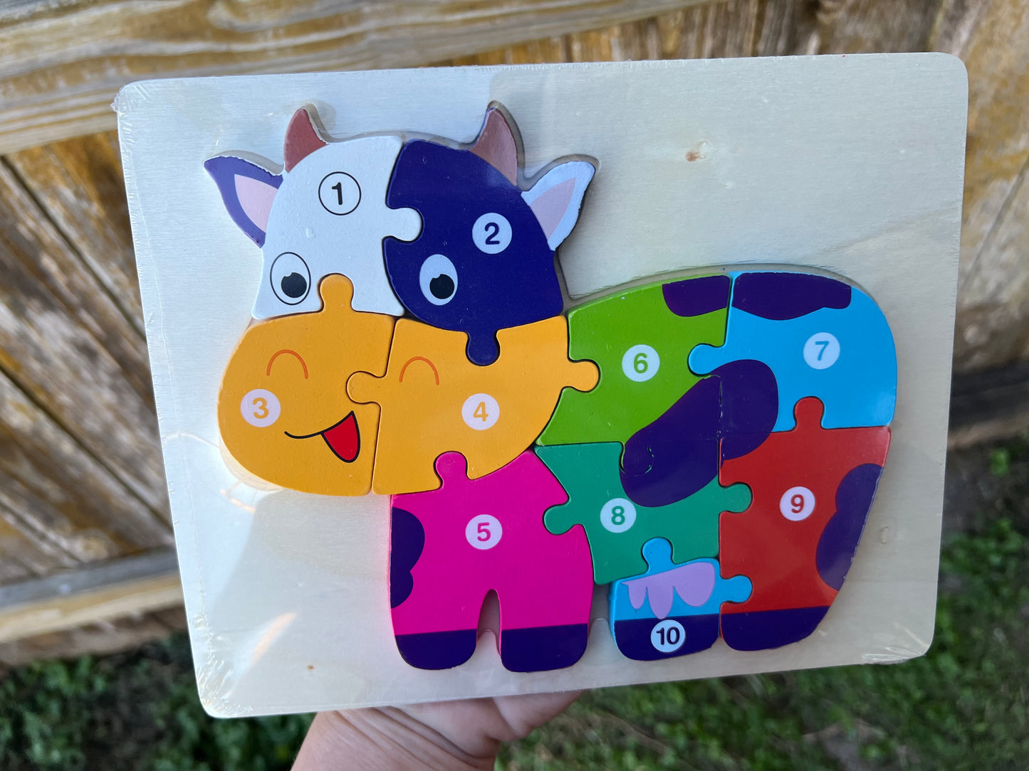 Cow Wood Puzzle