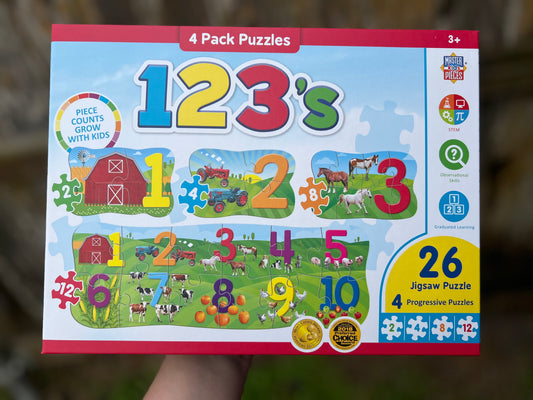 Learn To Count Farm Puzzle Set