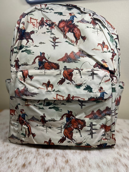 Wild West Rodeo Kids Backpack