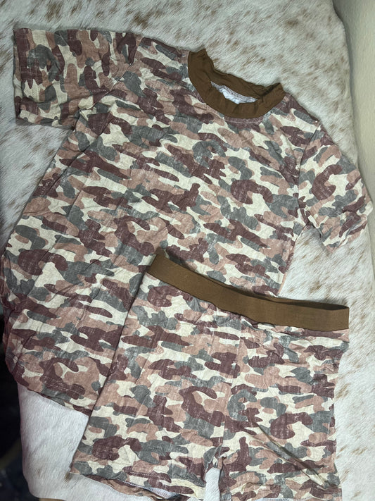 Camo Bamboo Lounge Set