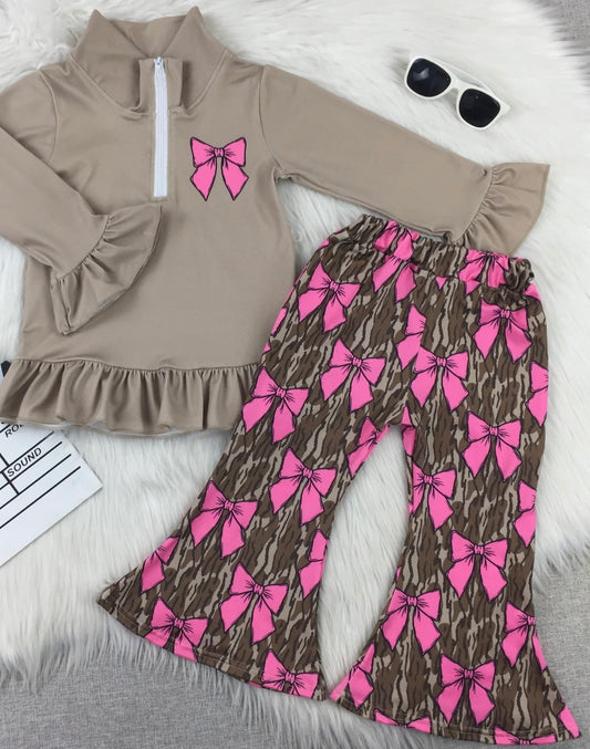 Camo Coquette Outfit Set