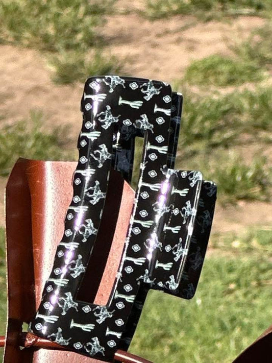 Bucking Horse Claw Clip - Large