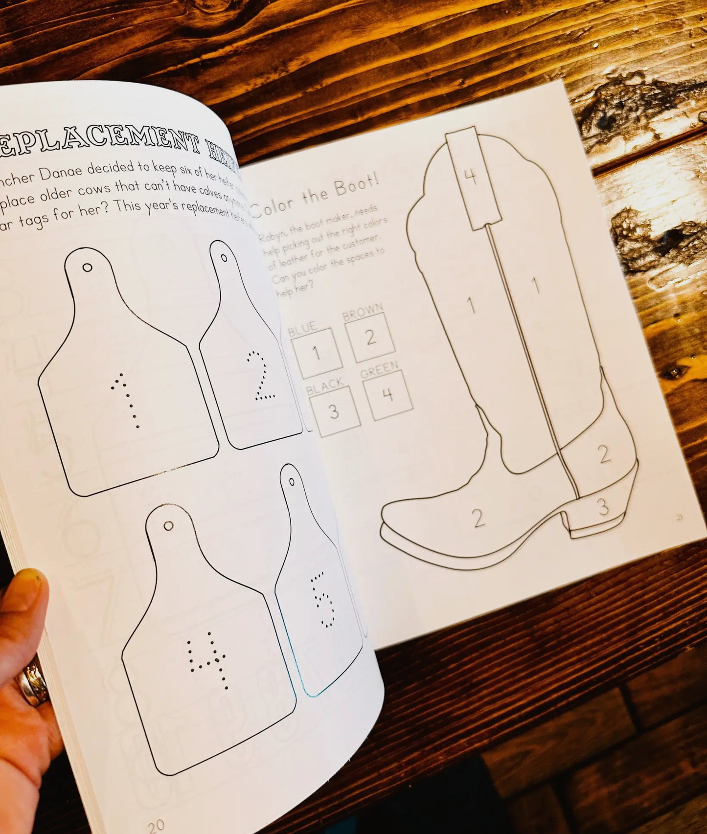 Ranch Math Workbook - PreK & Kindergarten