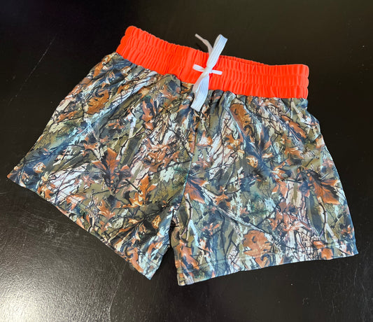 Easy Wear Active Shorts - Hi Vis Tree Camo