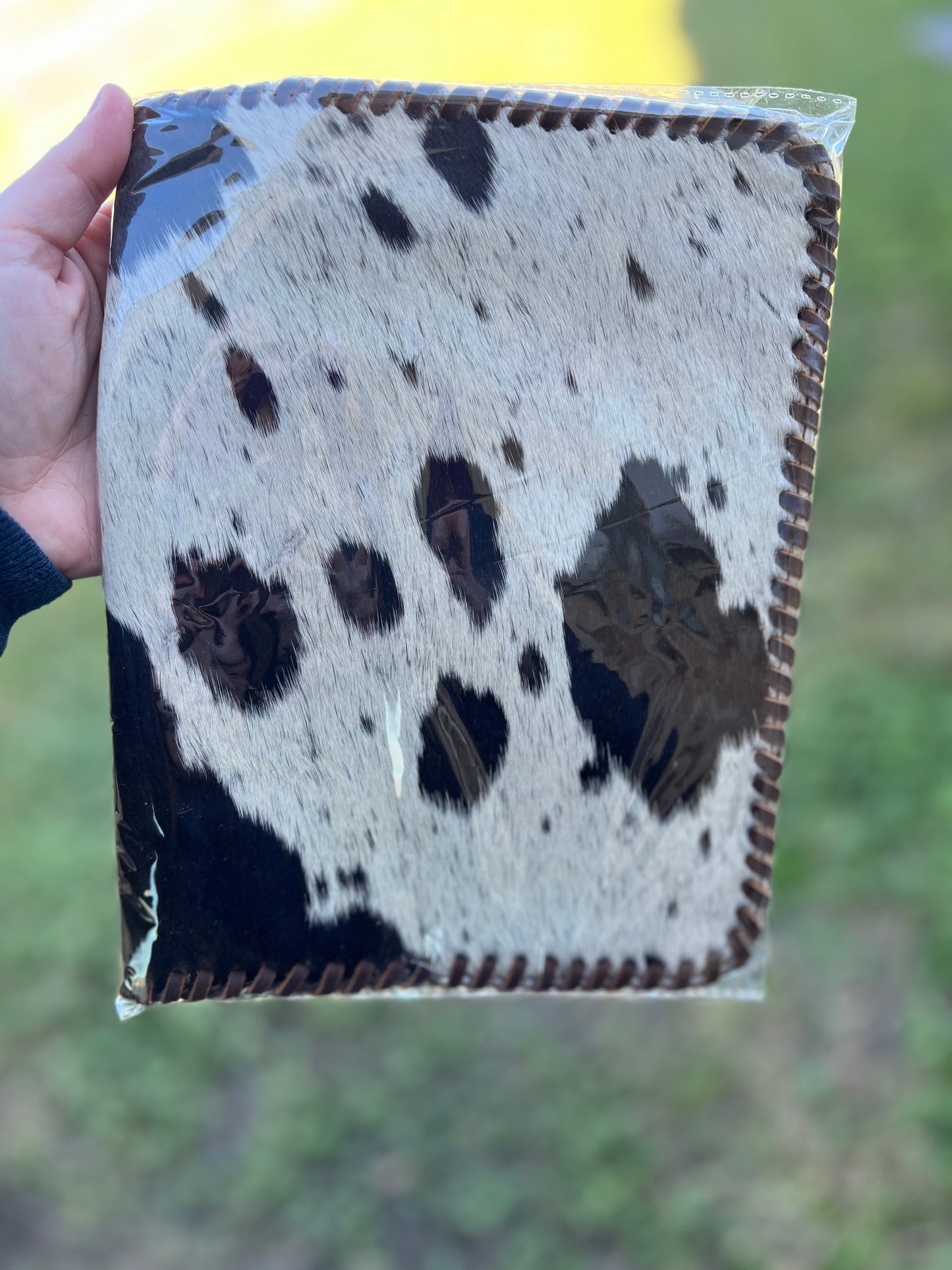 Cowhide Bible Cover