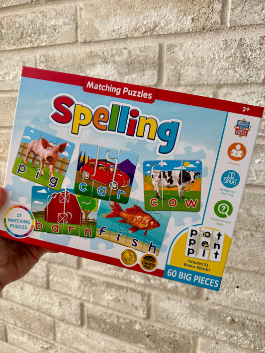 Learn to Spell Farm Puzzle Set