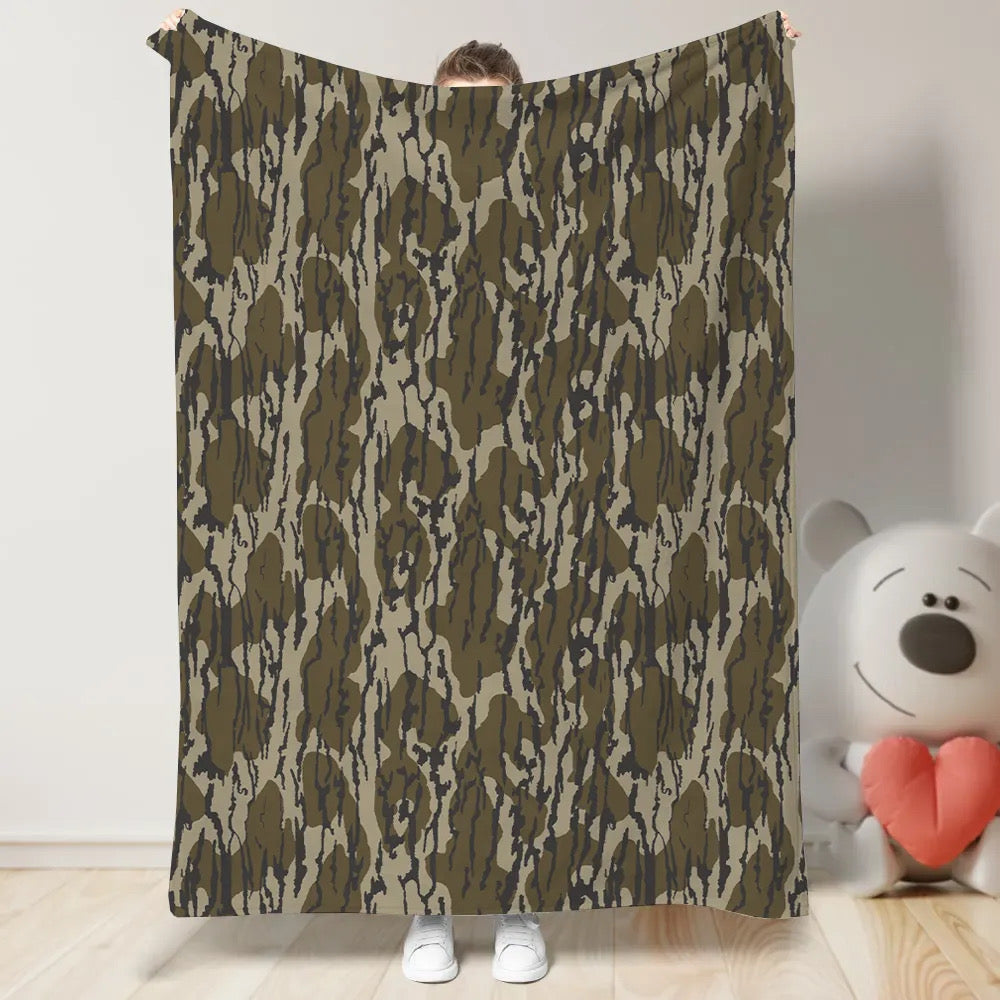 BL Camo Throw Blanket