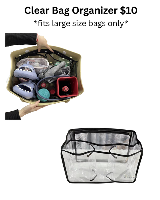 Beach Bag Organizer - Large Bags Only