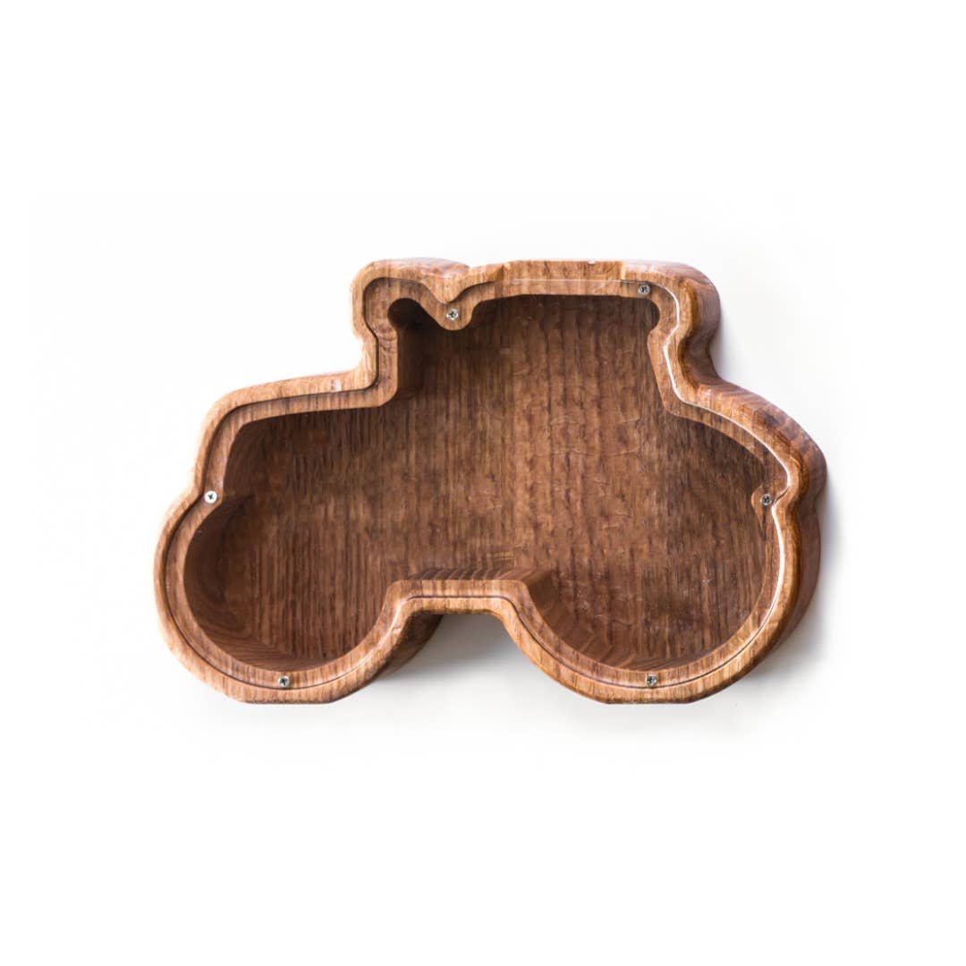 Tractor Piggy Bank - Handmade in TX